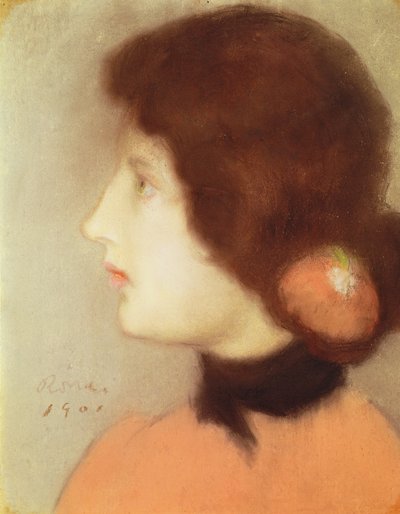 Cleo de Merode, 1901 by József Rippl Rónai